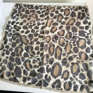 Franco Ferrari Animal Print Bandana Scarf